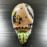 Painted sandstone snail