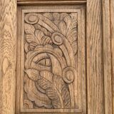 Parisian wardrobe raw wood 1920