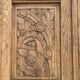Armoire parisienne bois brut 1920