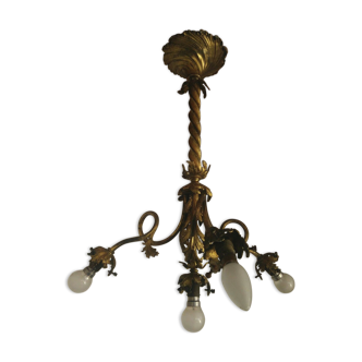 Bronze chandelier 1900