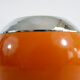 Lampe de bureau vintage eyeball orange, globe orientable. Année 60 70