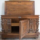 Coffre, bois, style néo-renaissance, xixème siècle