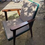 Vintage skai armchair
