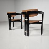 Set of two chairs by Augusto Savini, 1960s.