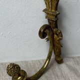 Patère en bronze, décor noeud