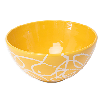 Spicy yellow arty salad bowl - homata