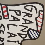 Affiche exposition Jean Dubuffet