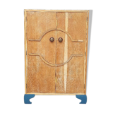 English wardrobe boarding art deco