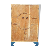 English wardrobe boarding art deco