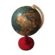 Globe terrestre ancien pied en bois