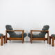 Living room oak set ,finland 1960