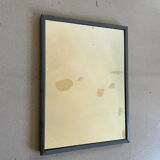 Small metal frame mirror 14x19cm