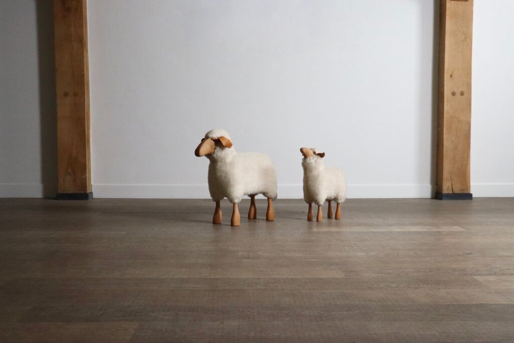 Hanns Peter Krafft sheep for Meier, Germany 1982