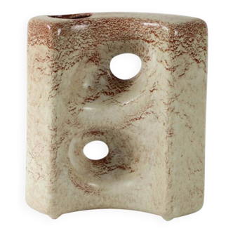 1970s ceramic vase, Roberto Rigon for Bertoncello