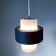 Philips suspension by Louis Kalff. Opaline and metal. 1960
