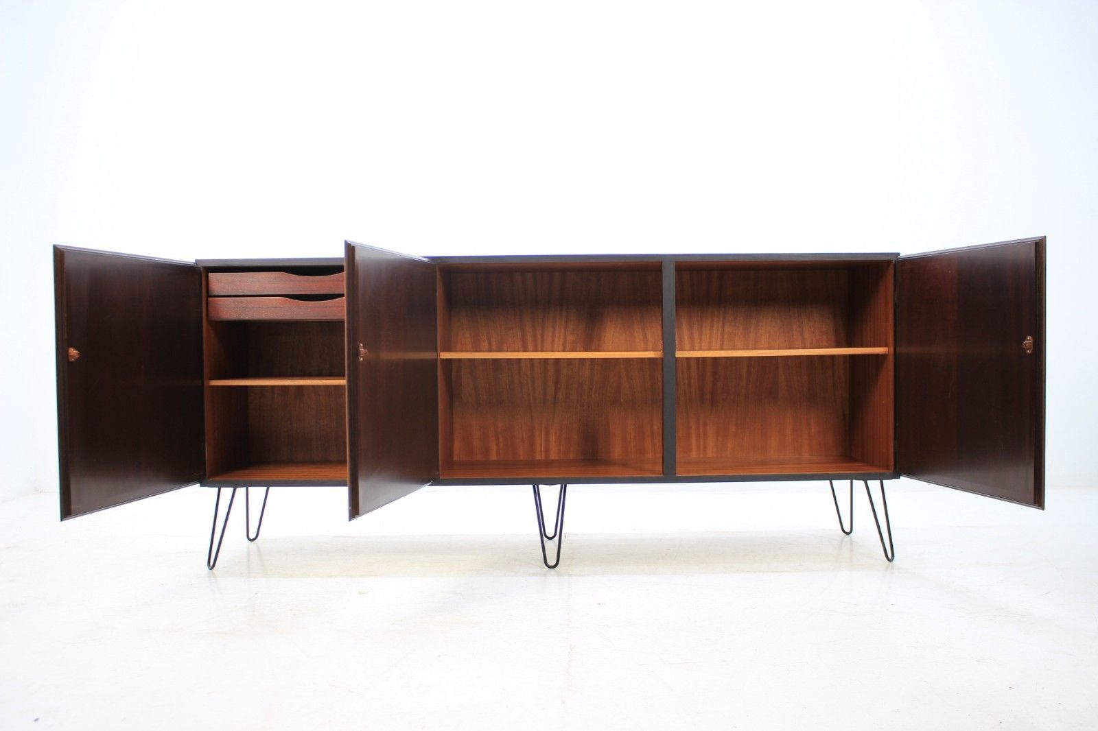 Exceptional sideboard Danish credenza 60s rosewood