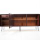 Exceptional sideboard Danish credenza 60s rosewood