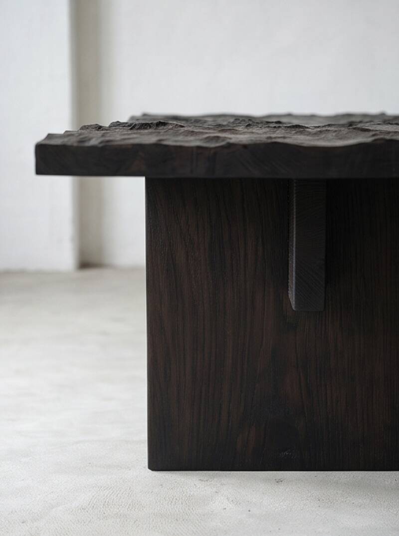 bench or coffee table "(sea)sampling"