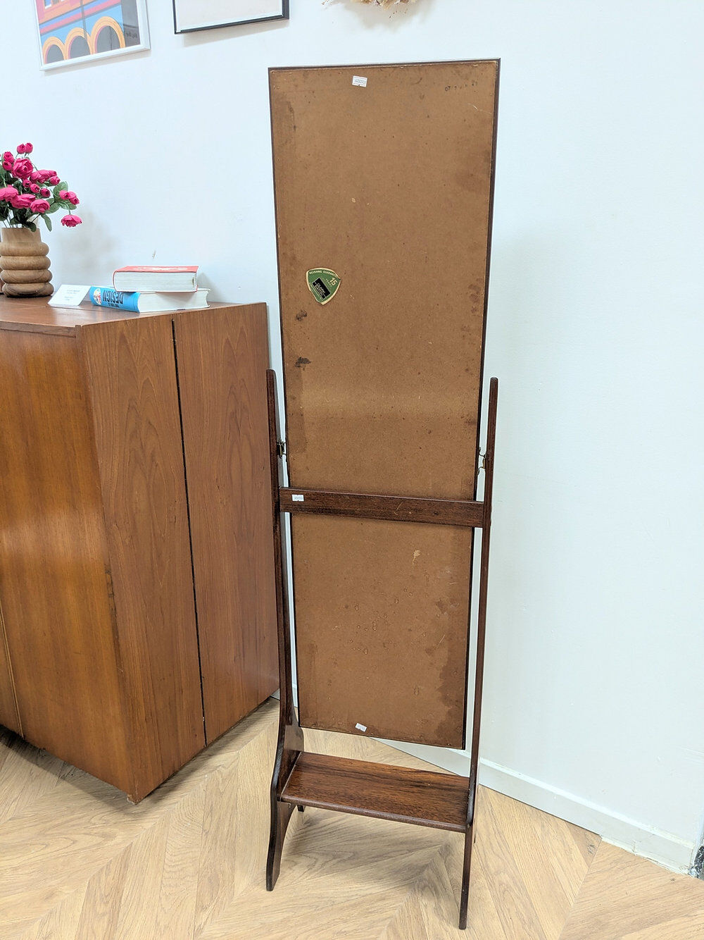 Vintage full-length mirror