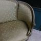 LOUIS XV 2-SEATER SOFA GREEN GREY