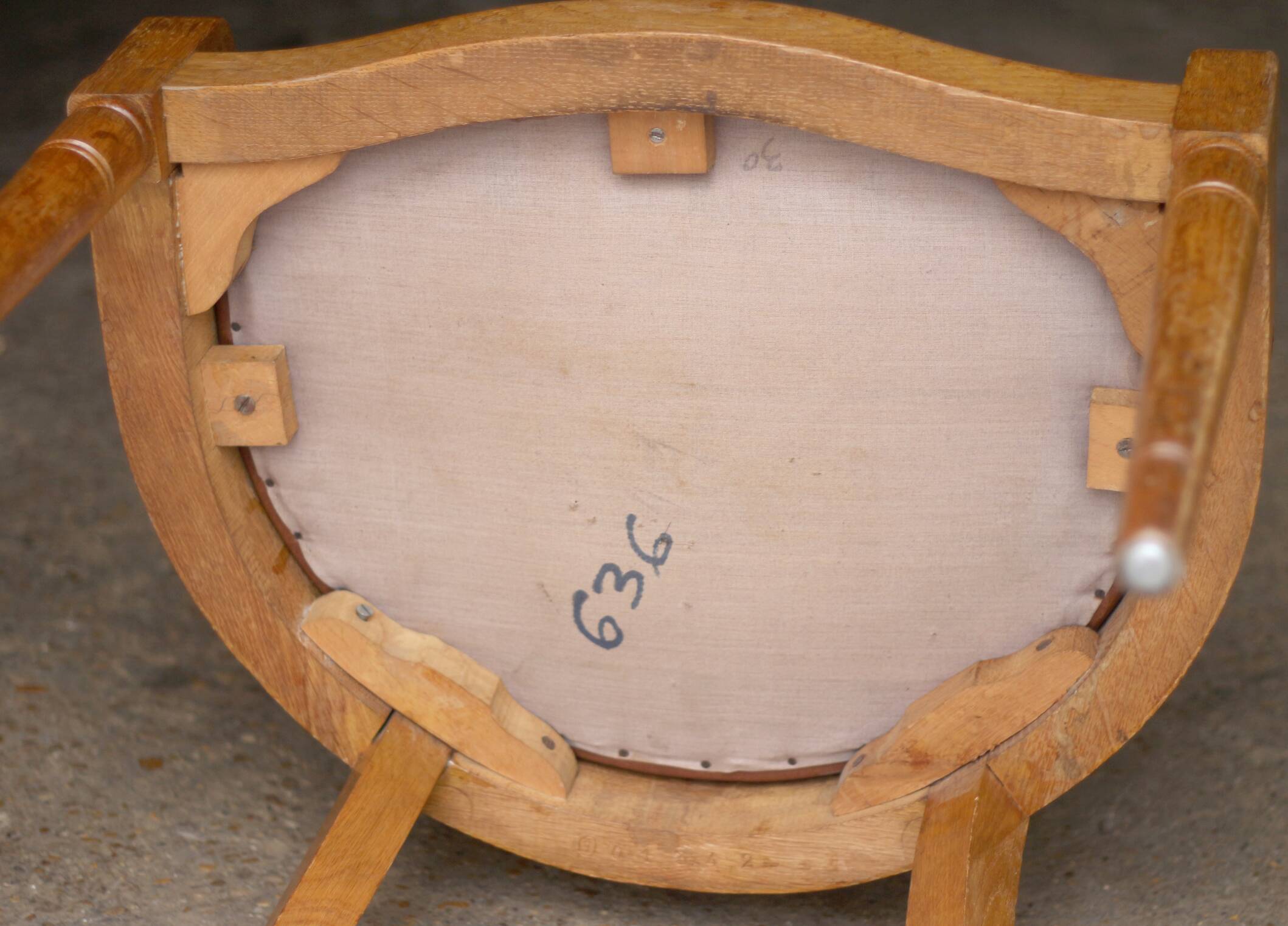 Restoration armchair of the national collections