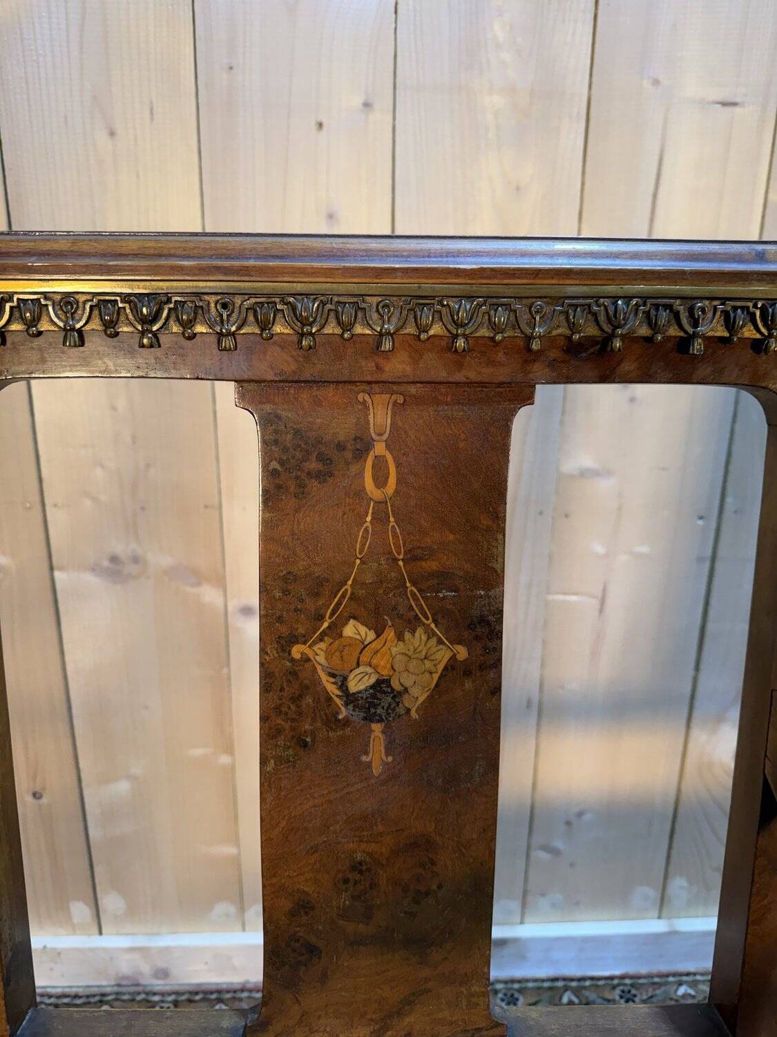 Pair of Art Deco armchairs with caning