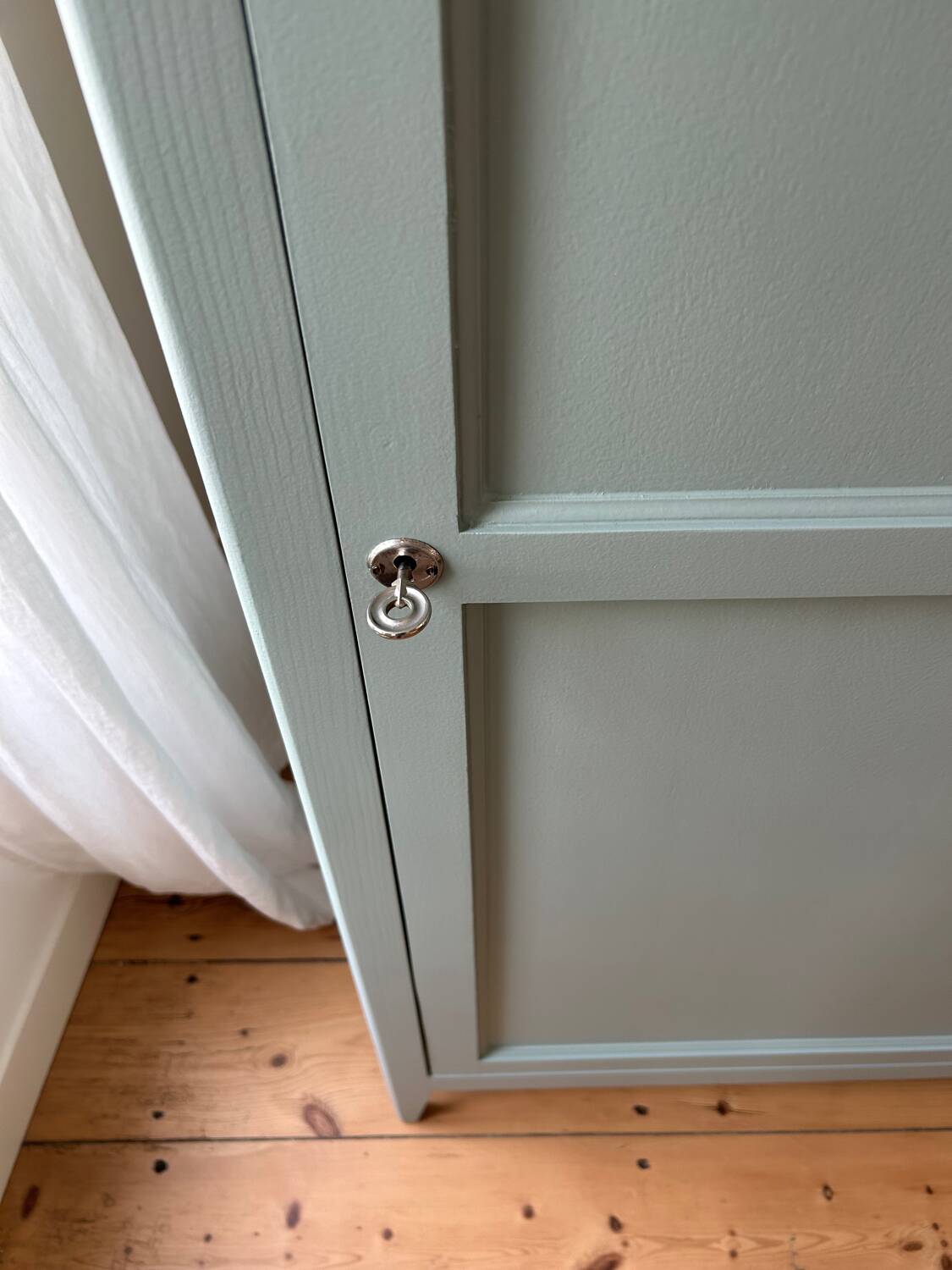 Painted wooden cabinet