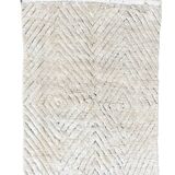 Snow - Moroccan wool Mrirt rug