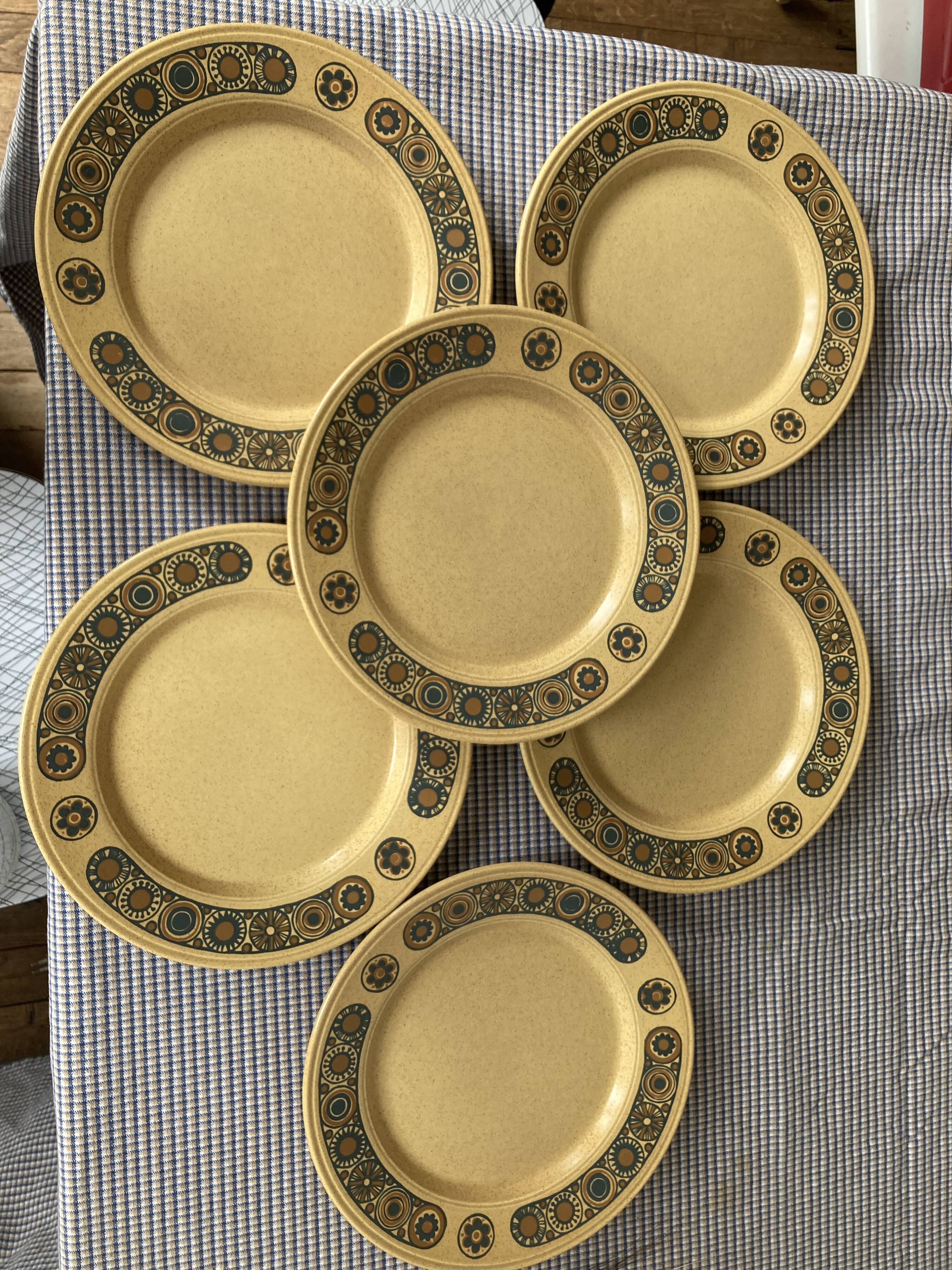 Kiln craft English plates
