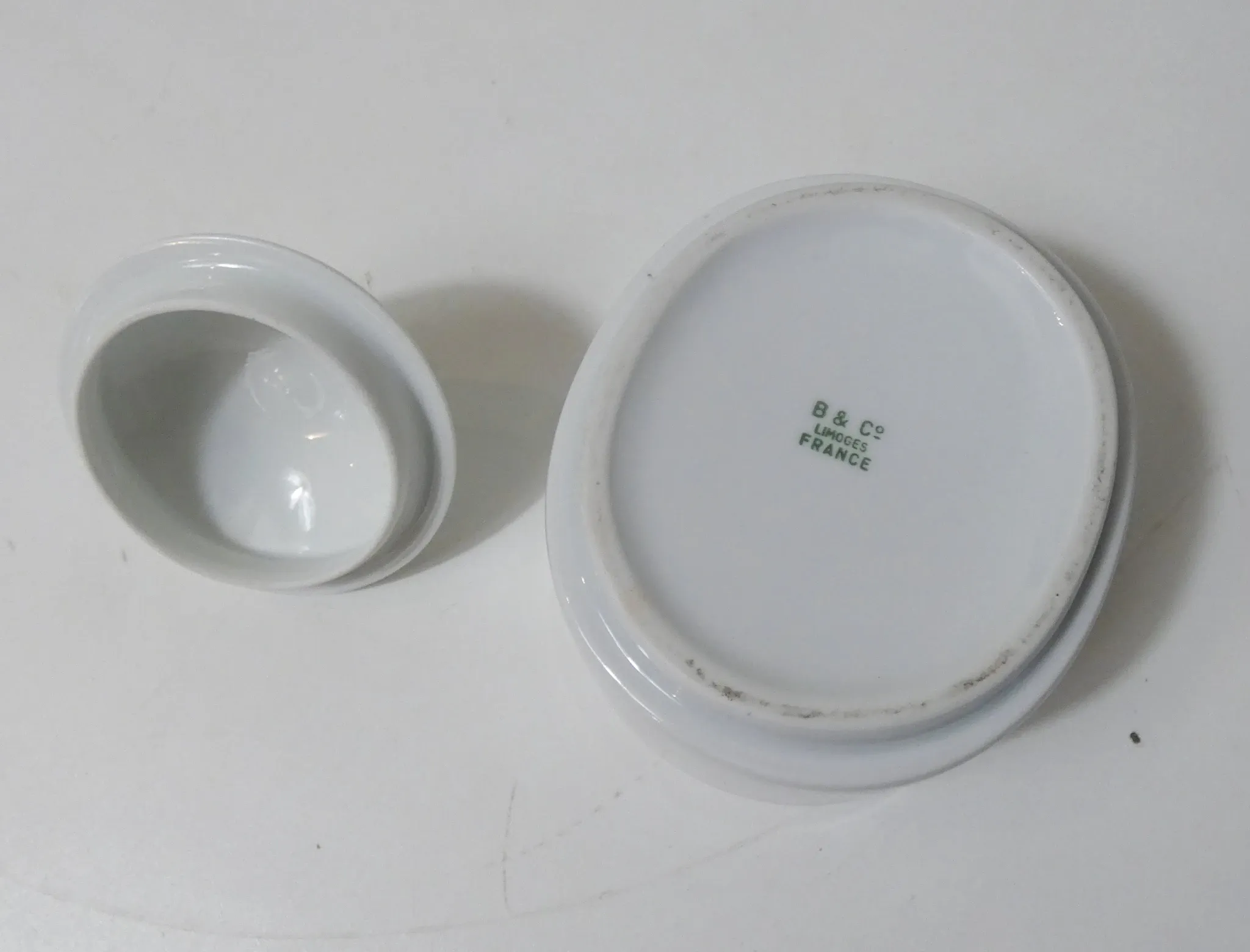 vintage Limoges porcelain sugar bowl