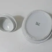vintage Limoges porcelain sugar bowl