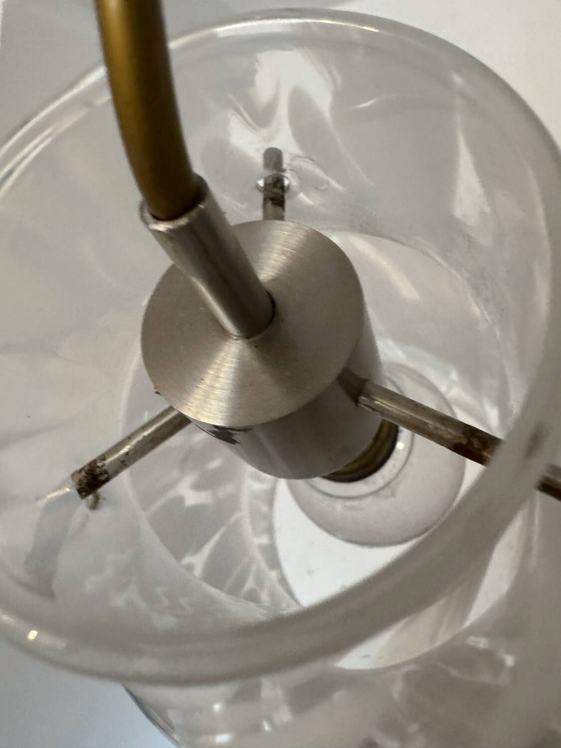 Space Age Murano glass chandelier from the 70s