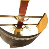 French 1805 Original First Empire pair of “ Napoleonic  Bronze floor lamps