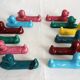 12 vintage Vallauris ceramic knife holders