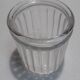 Glass jam jar h9cm