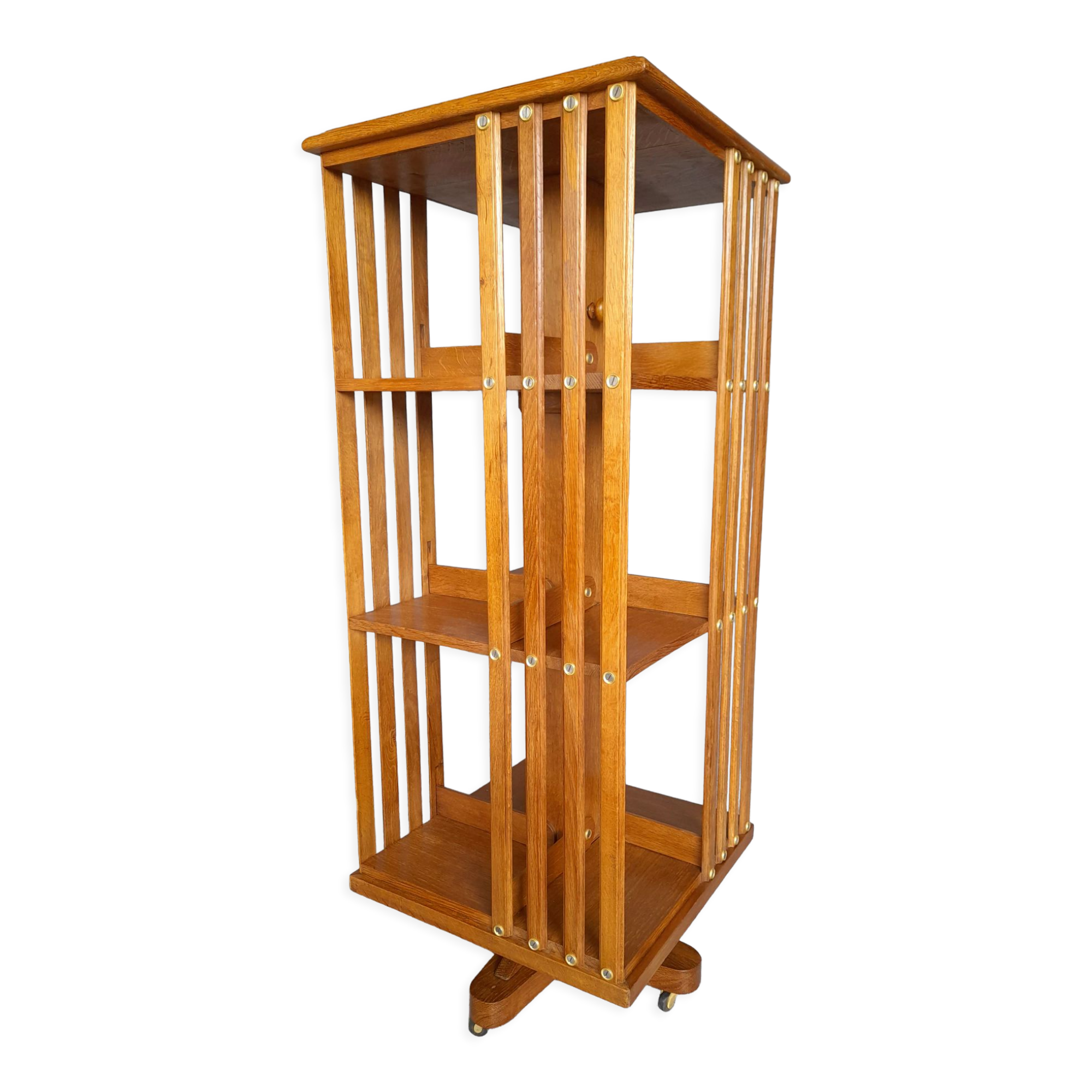 Bibliothèque tournante  début 20ème siècle