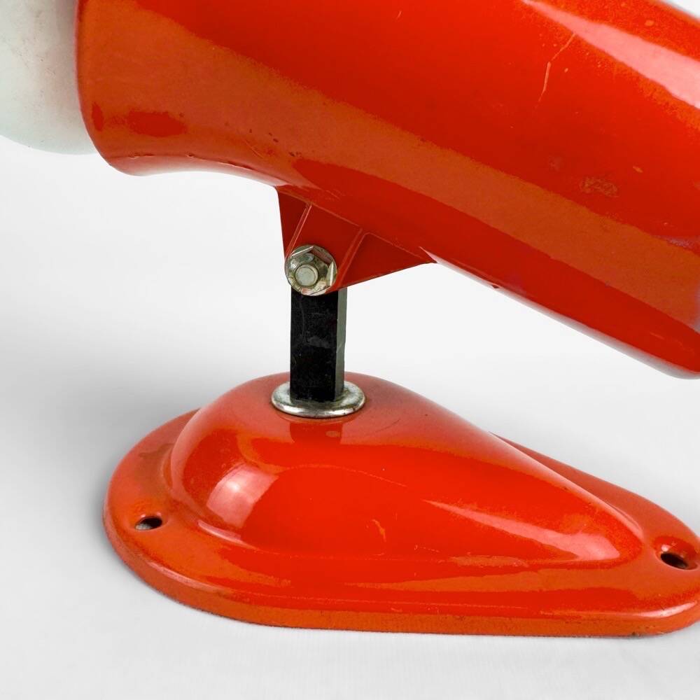 Lita orange wall spotlight from the 70s