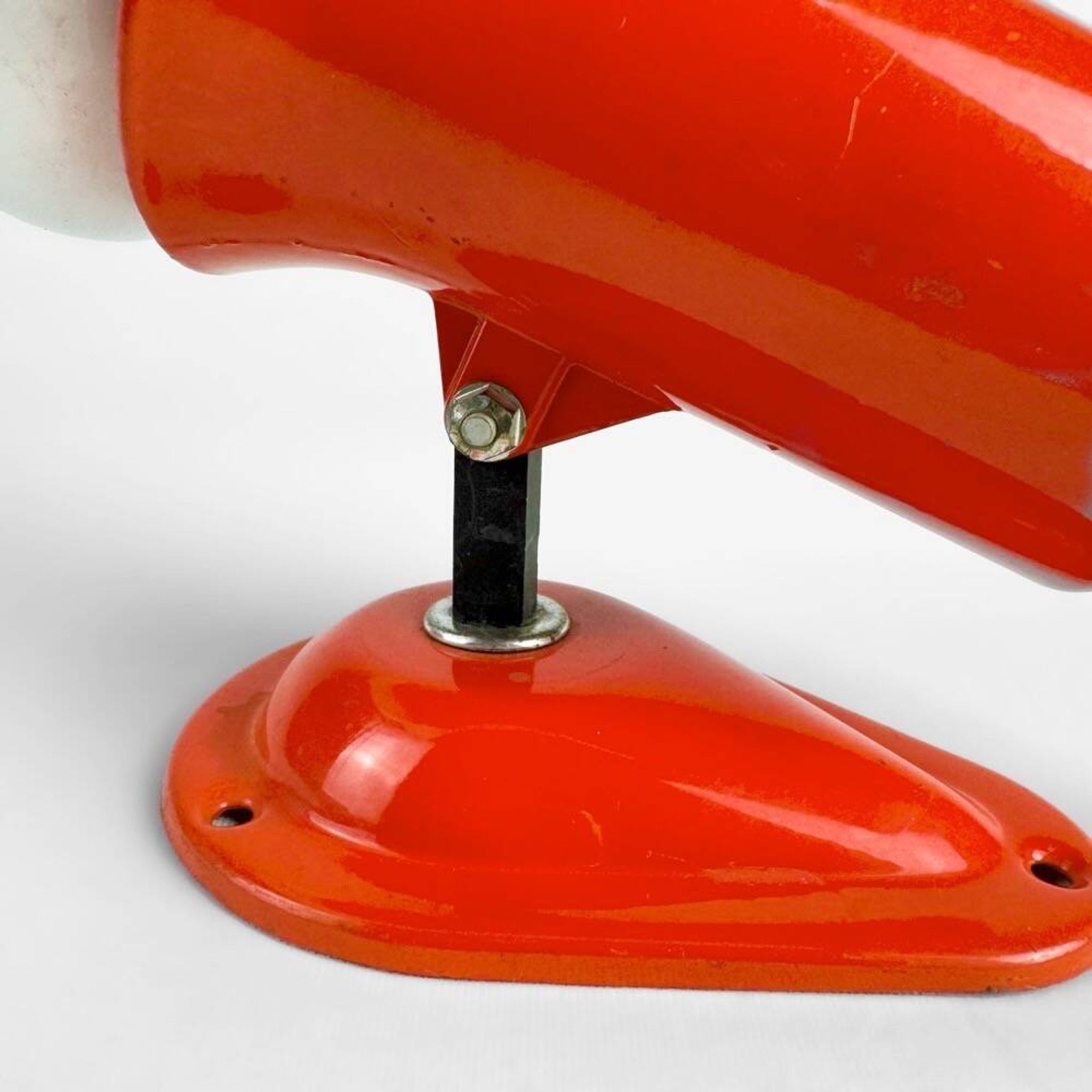 Lita orange wall spotlight from the 70s
