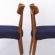 Pair of Danish Teak Chairs 1960s, Vintage Mid Century Dining Chairs