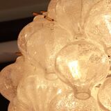 Glass chandelier Tulipan by Kalmar, Austria, 1960s