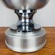 70s space age lamp, chrome and brushed aluminum