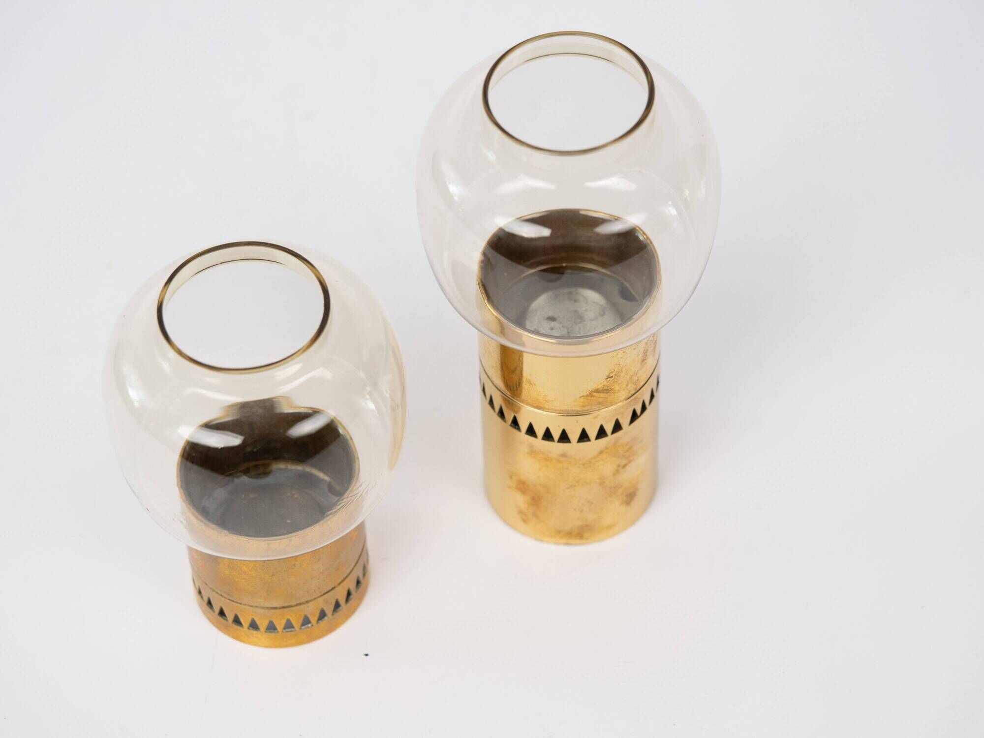 2 vintage candle holders Lotta by Hans-Agne Jakobsson