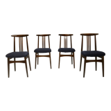 Set of 4 chairs from the 60s/70s, M. Zieliński type 200/100B. Ref Macha