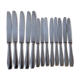 One-piece stainless knives