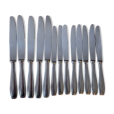 One-piece stainless knives