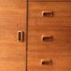 Enfilade buffet scandinave vintage en teck, 1960