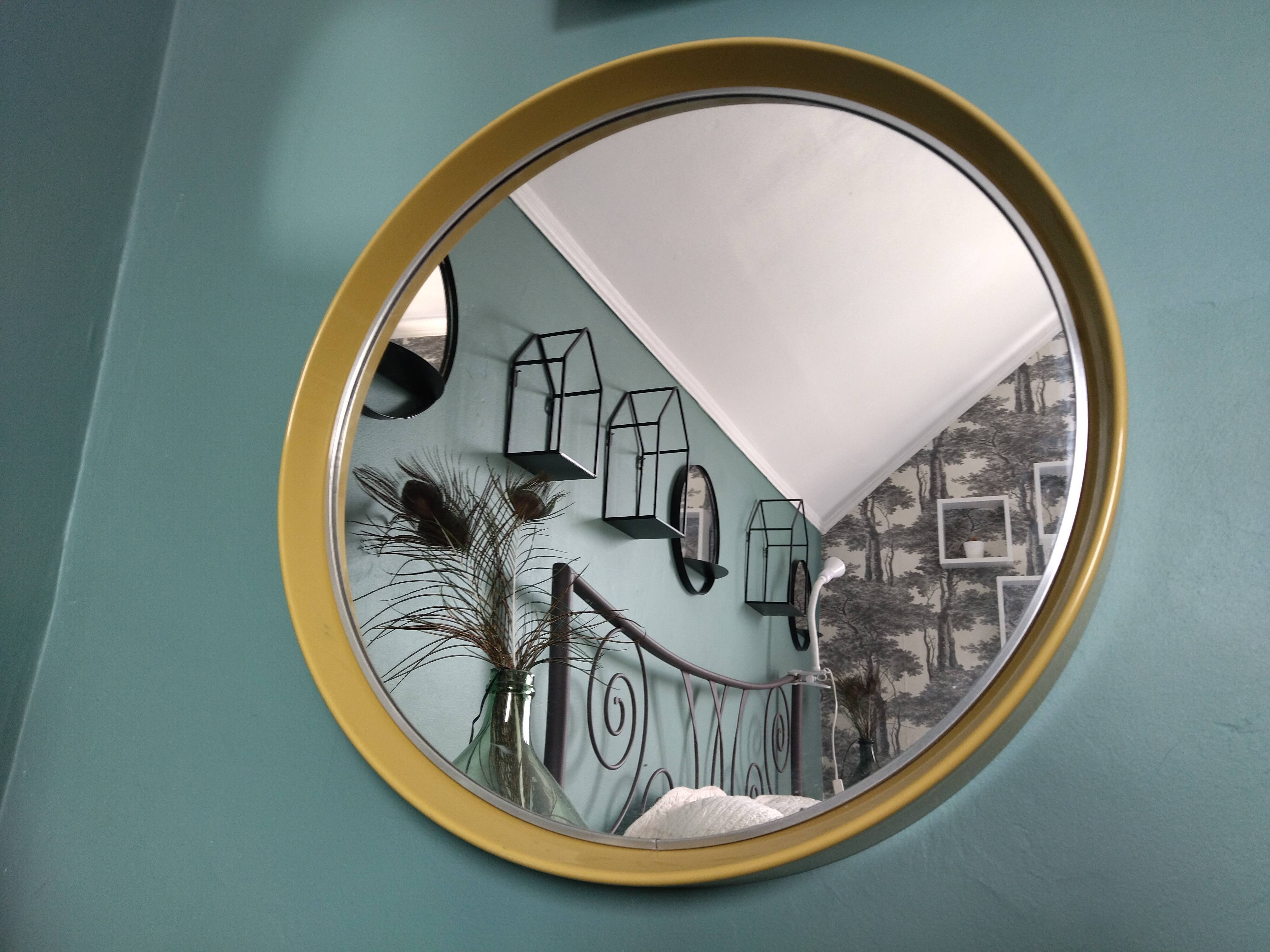 Miroir mural italien salk cantu vintage