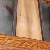 Baumann vintage Scandinavian style oval table with extension