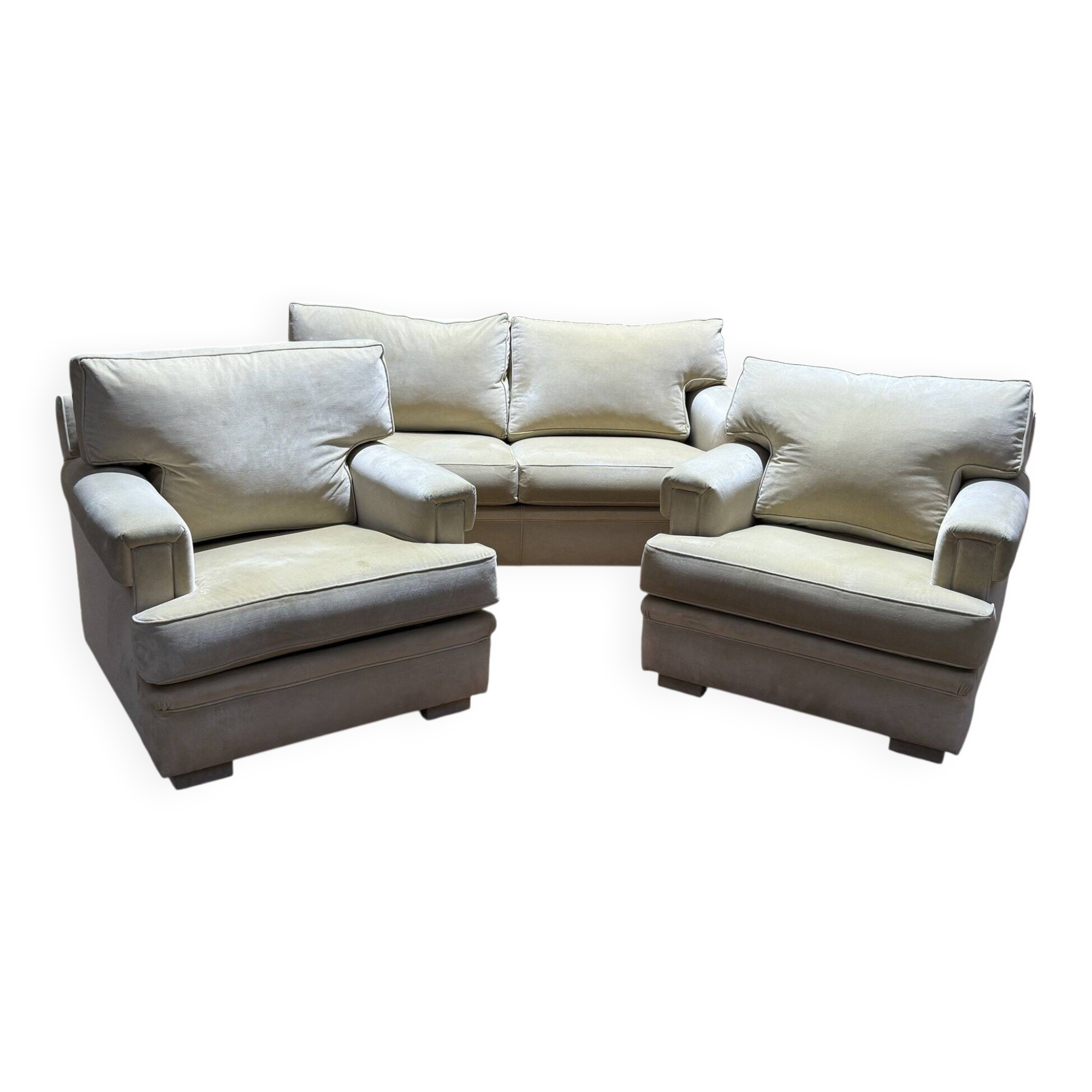 Schwartz living room sofa and two armchairs