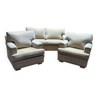 Schwartz living room sofa and two armchairs
